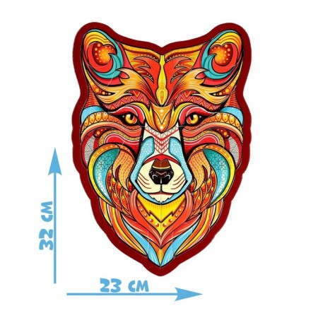 Figure puzzle in the frame "Fox"-1