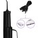 Irrigator KitFort KT-2912-1, portable, 150-360 ml, 4 modes, 4 nozzles, batteries, black