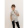 Surchashka upper for ISEE boys, height 146-152 cm, gray color