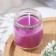Aromatic candle in the bank "Blooming orchid"
