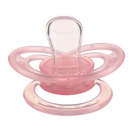 Nipple is an orthododetic dummy "cats" with a cap, +6 months, pink-6