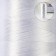 Satin thread, 120d/2, 3000 yard, white color