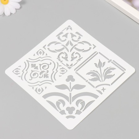 Tile stencil 15x15 cm-1