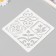Tile stencil 15x15 cm