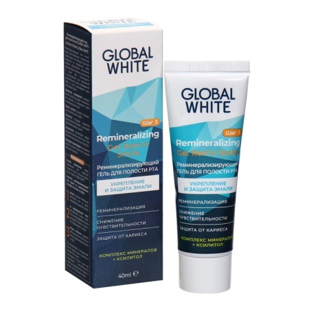 Global White tooth gel, remineralizing, 40 ml-2
