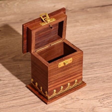 Piggy bank "safe" 9x6x10 cm, mankid tree-2
