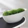 Pot with the Podon "Boat", 3 l, white color