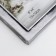Photo frame plastic in 3 photos 10x15 cm "Cherry Garden" Dark Silver 32x27 cm