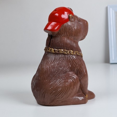 Pigger "Capybara in the cap" brown, 22cm-4