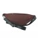 Board Board (B2735-01141) genuine leather + textiles, red, 1x210x29 cm