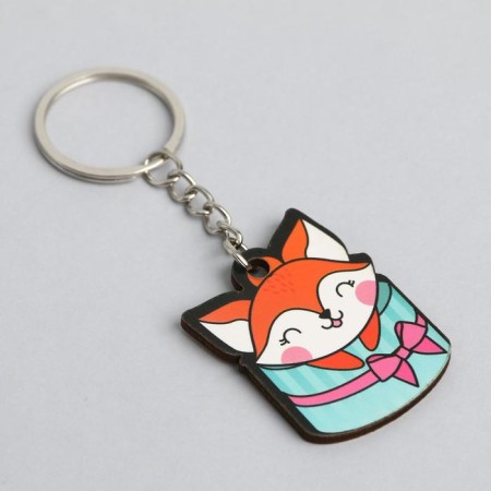 Gift set "Fox" icon + keychain, 6.8 x 10.5 cm.-5