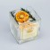 Aromatic candle "Aroma Art", passionate samba, square, 8x10.5 cm