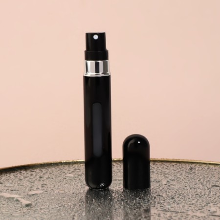 Perfume atomizer, with a sprayer, 8 ml, black color-2