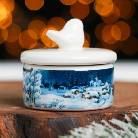 New Year's box "Christmas Night", 5.7 x 5 cm-2