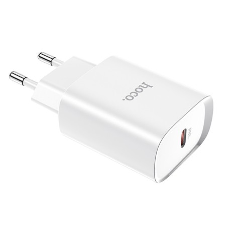 The network charger Hoco N14, Type-C PD 20 W, 3 A, white-6
