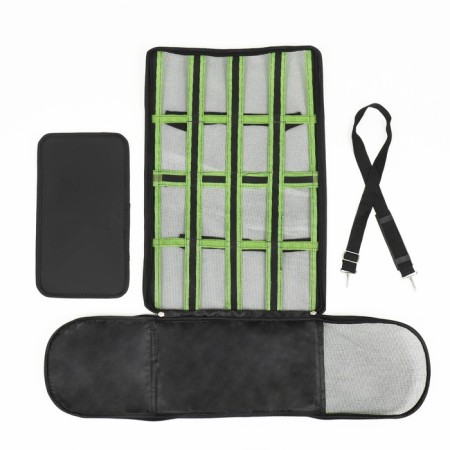 Steel-striped bag of 46*27*27 cm, salad-10