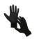 Garden, nylon gloves, with latex impregnation, size 9, black, Greengo