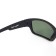 Glasses Polarization Swimming Player Polar Night in a case, Green Lenses