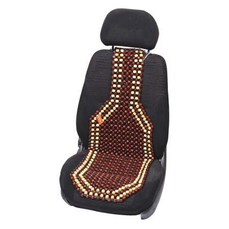 Wooden cape in front. Sit, massage, color yellow/brown. Adcs001-2