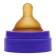 A bottle for feeding with a wide throat and latex bowl of milk, 250 ml