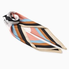 Women's scarf minku rr 70*70 cm, col. grey