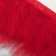 Braid with feathers Marabu, 8-10 cm, 5 ± 0.5 m, red color
