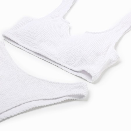 Swimsuit female separate minku color white, size 48-1