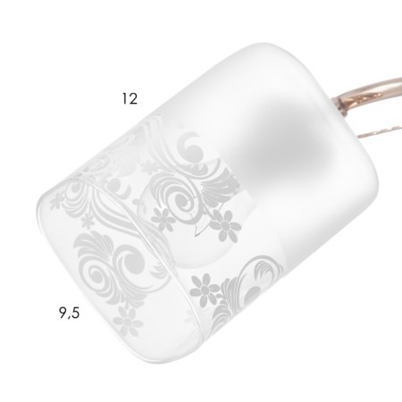 Ceiling chandelier "Natalie" 3x40W E27 Color: Gold-5