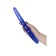Toyfa Basic bilateral phallimitator, 28.5 cm, tp, blue color