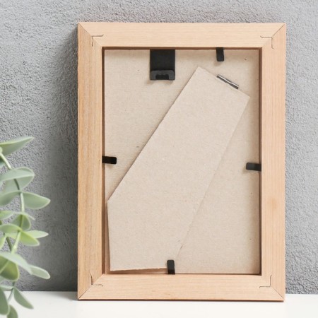 Photo frame pine С24 oak 9x13 cm (plastic screen)-1