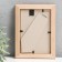 Photo frame pine С24 oak 9x13 cm (plastic screen)