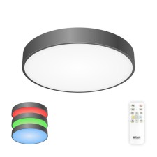 Citilux Lamp Cooper CL72470G1, 40x40x5.5 cm, 1x70W, LED, Black Color Black