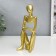 Souvenir Polystone "Abstraction - Dreamer" Gold 22x6x8 cm
