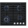 Hlect surface Maunfeld EGHG.64.63CB/G, gas, 4 burners, black