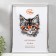 Photo frame plastic 30x40 cm, silver (plastic screen)