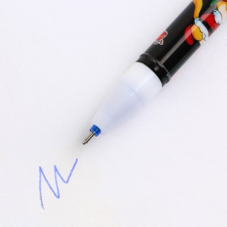 PECHOCH WRITE-STRAISH WITH A COVER “KOTOMAGIC”, GELEVE, 0.5 mm, blue pasta-2