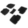 Pile rug for Renault Logan, 2004-2014, black