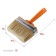Brush Maclovice Stayer Universal 01824-14, light bristles, plastic case, 4x14 cm