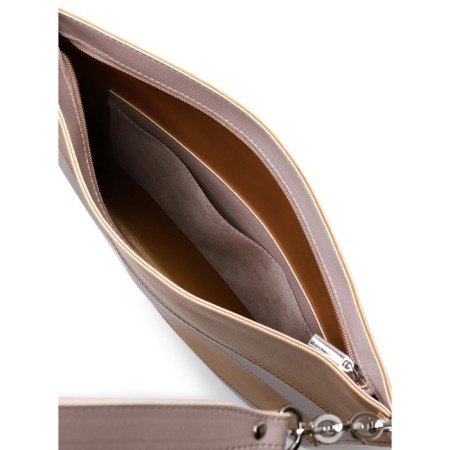 Female bag, beige color-4