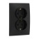 Two -seat Tot Elegant, 16 a, hidden, with salary, black