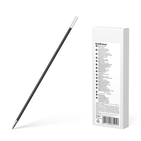 Ballic shaft 1.0 mm, erichkrause, for handles R-301, etc., 140 mm, black ink black