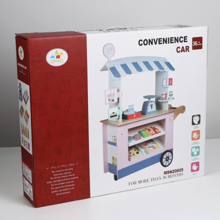 Product shop "Dream", on wheels, 74 × 30 × 102 cm-5