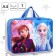 Folder with handles textile A4, 350x270x100 mm, cold heart