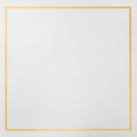 Matte film "Square", gold, 0.58 x 0.58 m-3