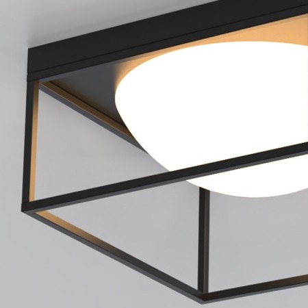 Ceiling chandelier Mantra Desigual, E27, 3x20W, 400x400x200 mm, black color black-2