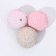 Gift set of cosmetics "March 8", bathtub bombs with additives 3 x 40 g, pure happiness
