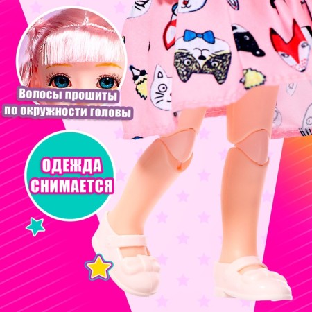 Sharnic "Iya" doll in a dress-3