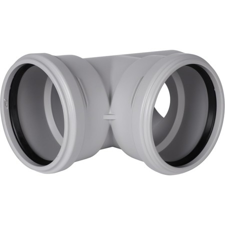 Sewer tee stout SKB-0016-111187, 110 x 110 mm, 87.5 °, silent-3