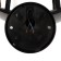 Sadovo-park lamp NBU 07-60-002 U1 Delhi 2, E27, IP44, 60 W, Black