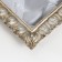 Photo frame Polystone 10x15 cm "Greek pattern" gold 18.5x14 cm